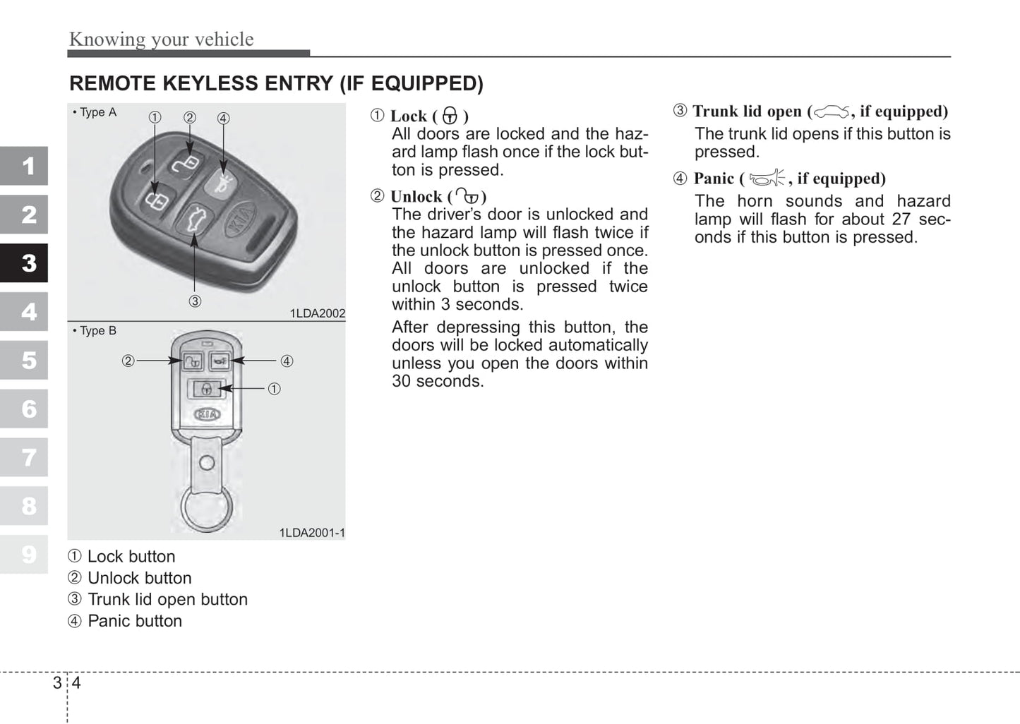 2005-2006 Kia Spectra Owner's Manual | English