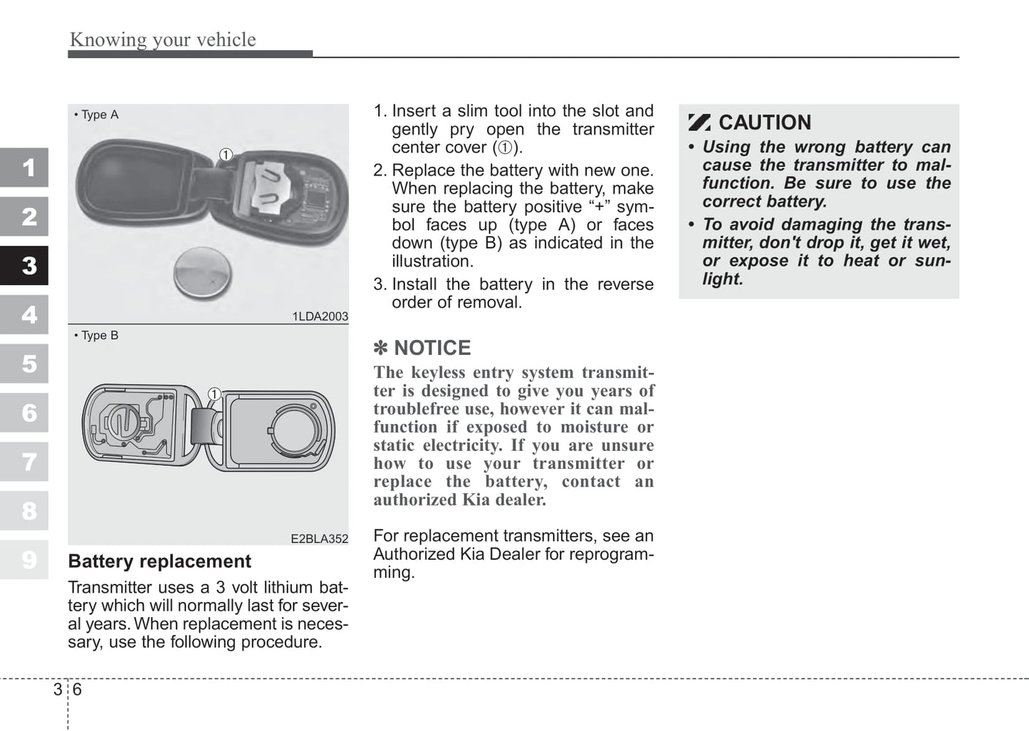 2005-2006 Kia Spectra Owner's Manual | English