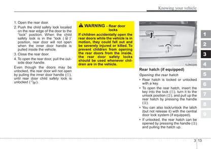 2005-2006 Kia Spectra Owner's Manual | English