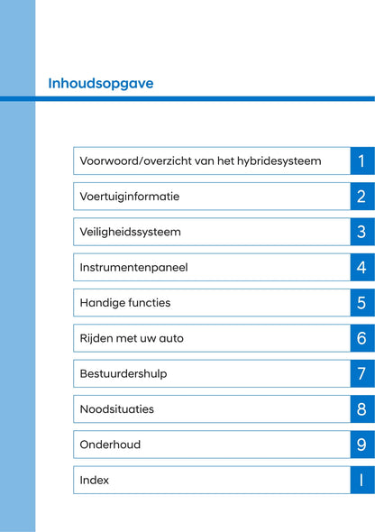 2021-2022 Hyundai Kona Hybrid Gebruikershandleiding | Nederlands