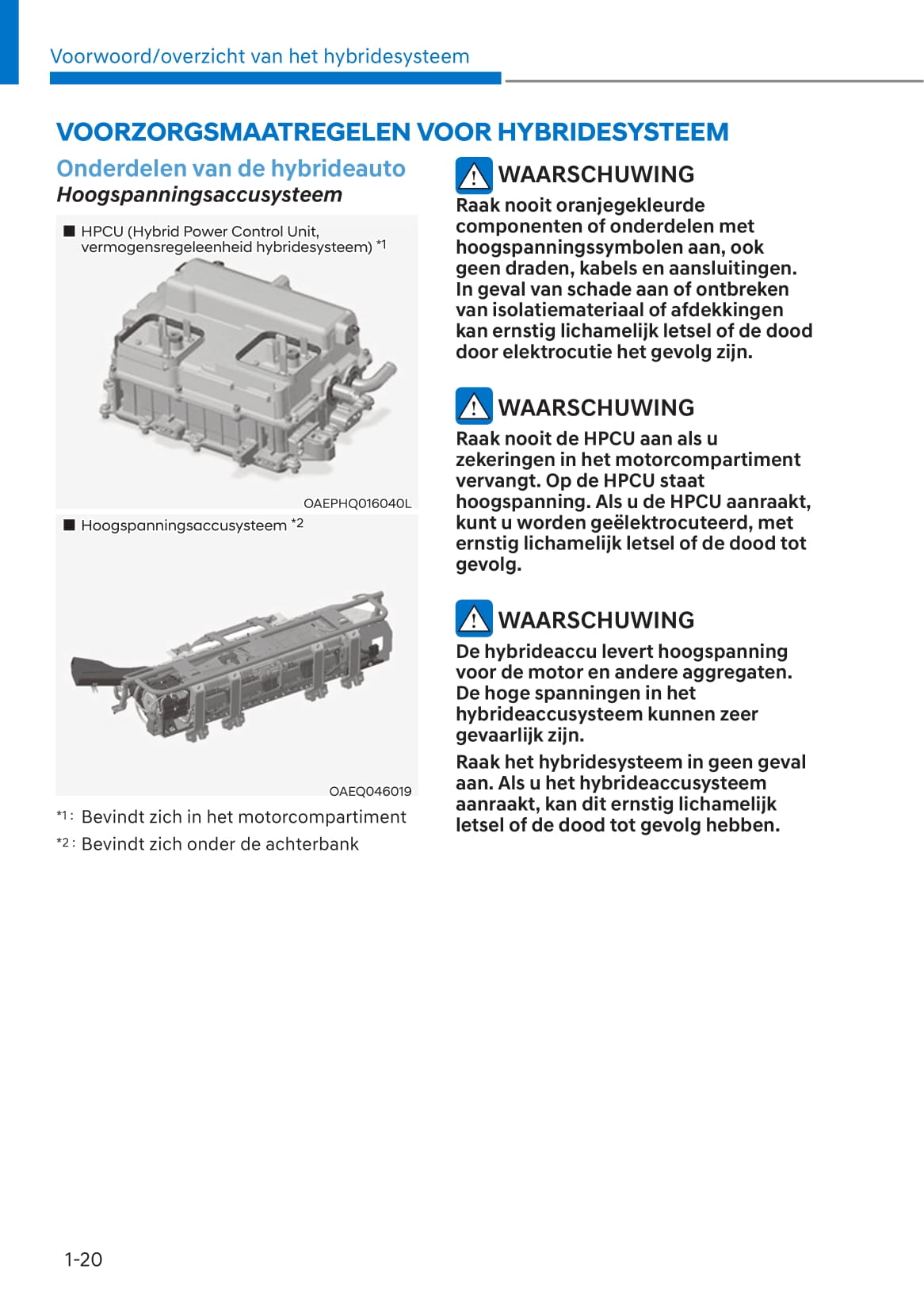 2021-2022 Hyundai Kona Hybrid Gebruikershandleiding | Nederlands