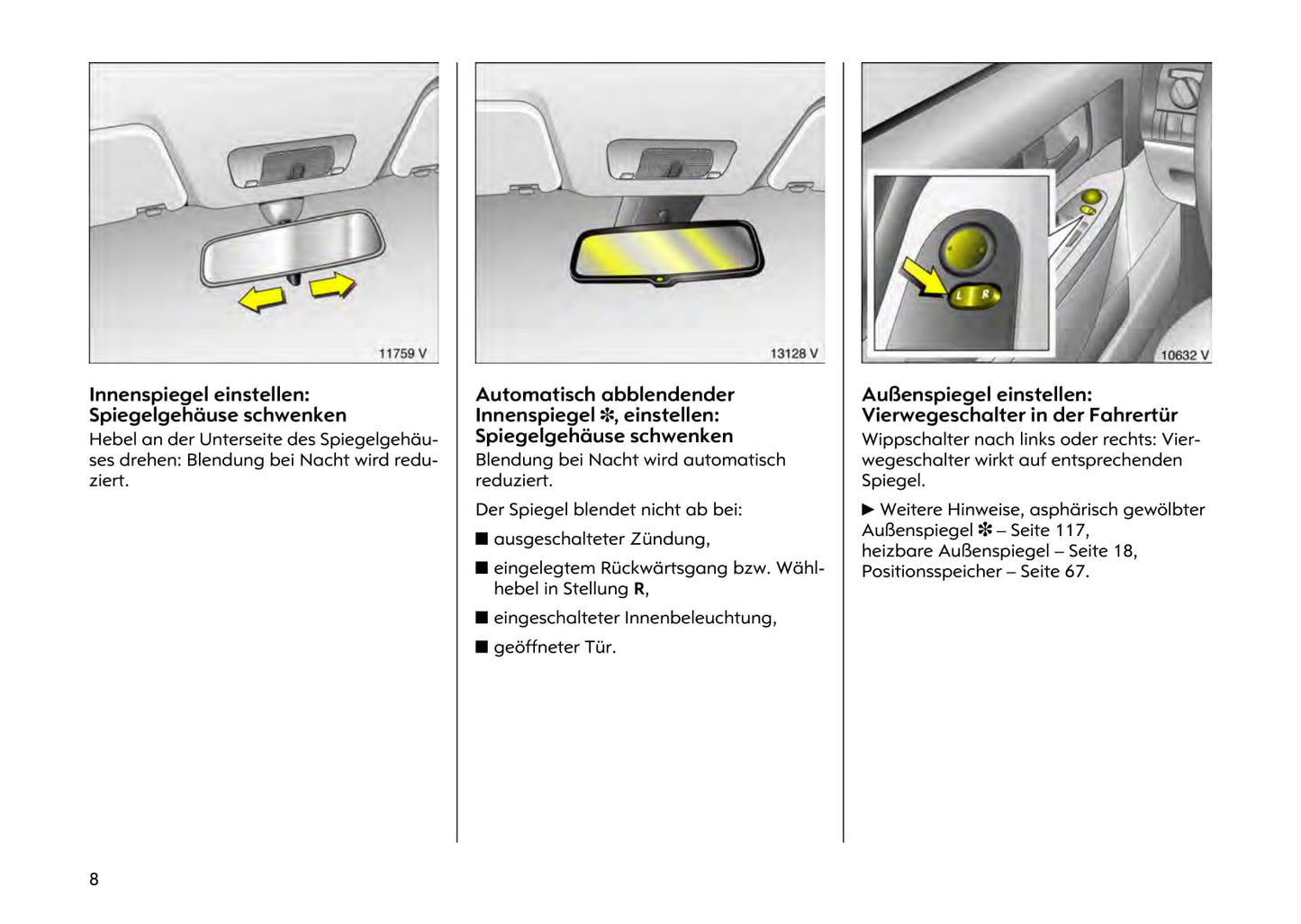 1999-2003 Opel Omega Bedienungsanleitung | Deutsch