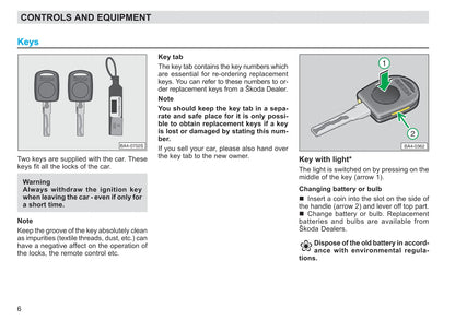 2003-2004 Skoda Octavia Gebruikershandleiding | Engels