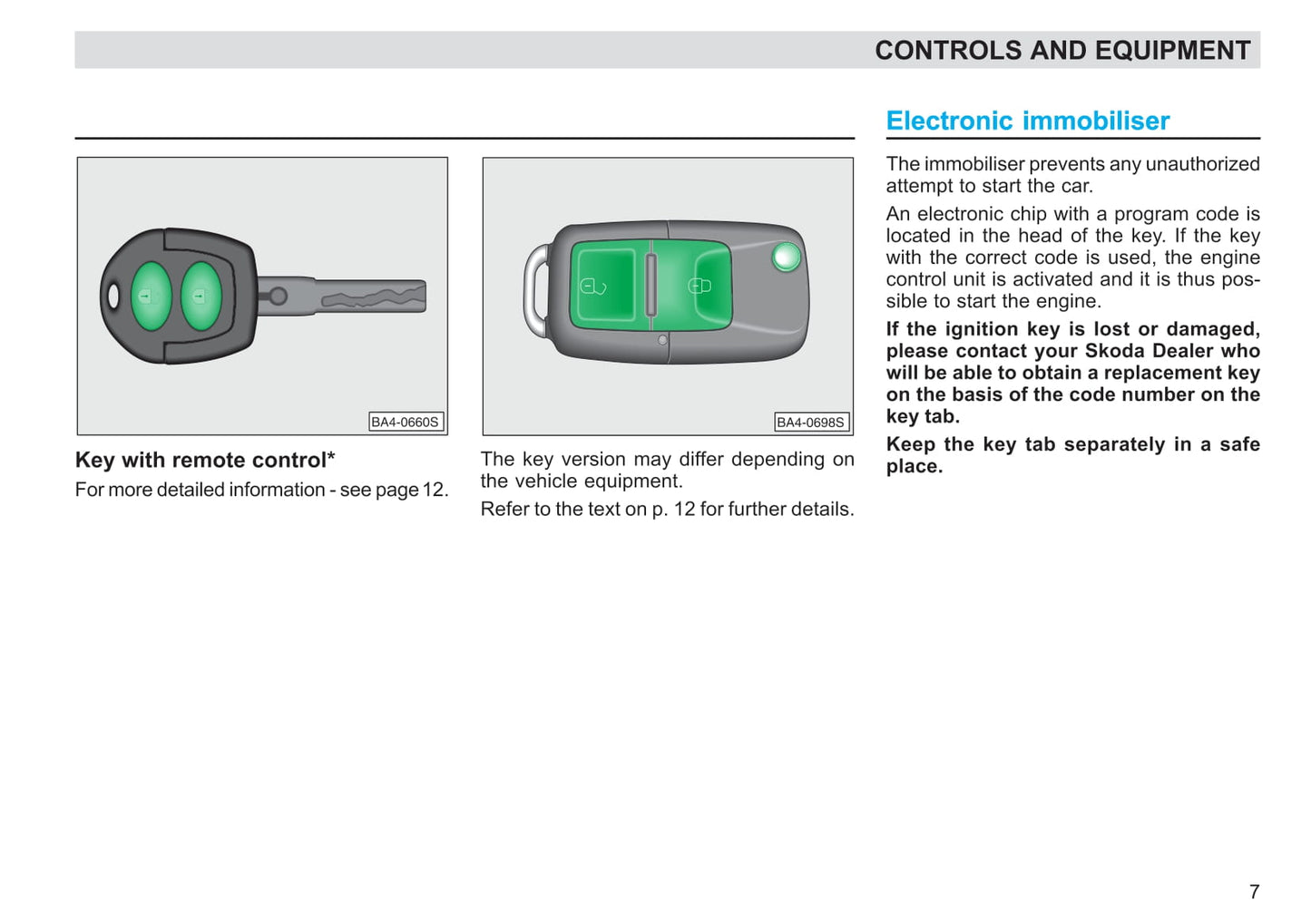 2003-2004 Skoda Octavia Gebruikershandleiding | Engels