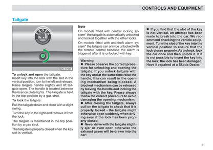 2003-2004 Skoda Octavia Gebruikershandleiding | Engels