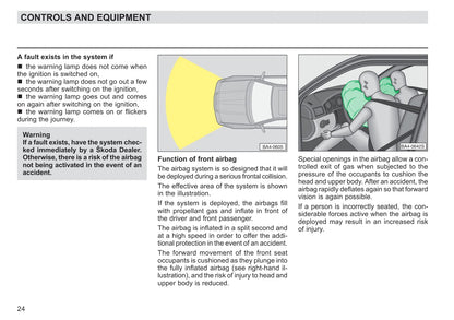 2003-2004 Skoda Octavia Gebruikershandleiding | Engels