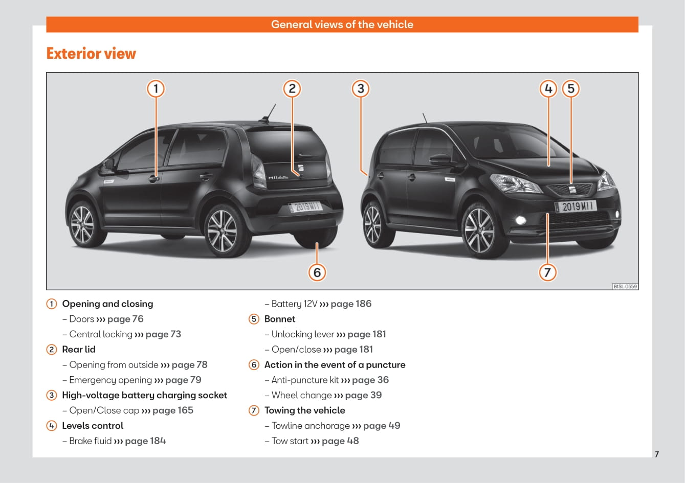 2019-2020 Seat Mii Electric Owner's Manual | English