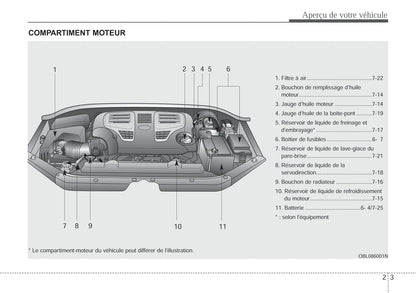 2010 Kia Sorento Owner's Manual | French