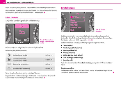 2007-2008 Skoda Octavia Owner's Manual | German