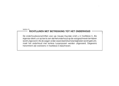 2002-2003 Hyundai Getz Gebruikershandleiding | Nederlands