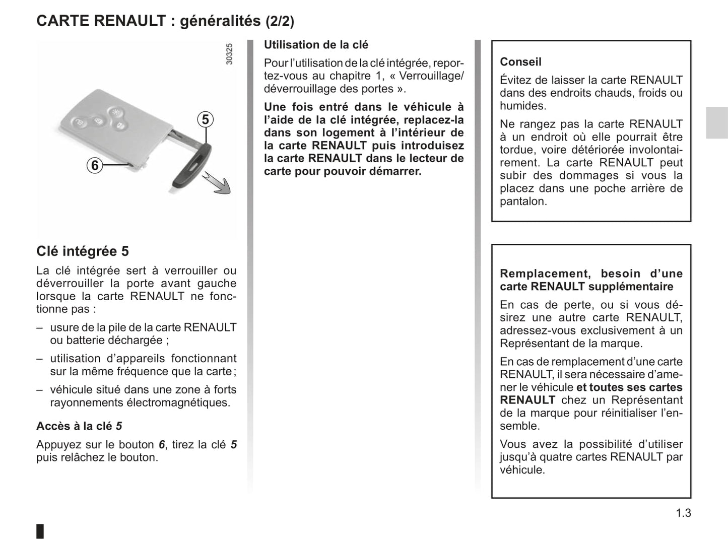 2010-2011 Renault Latitude Owner's Manual | French