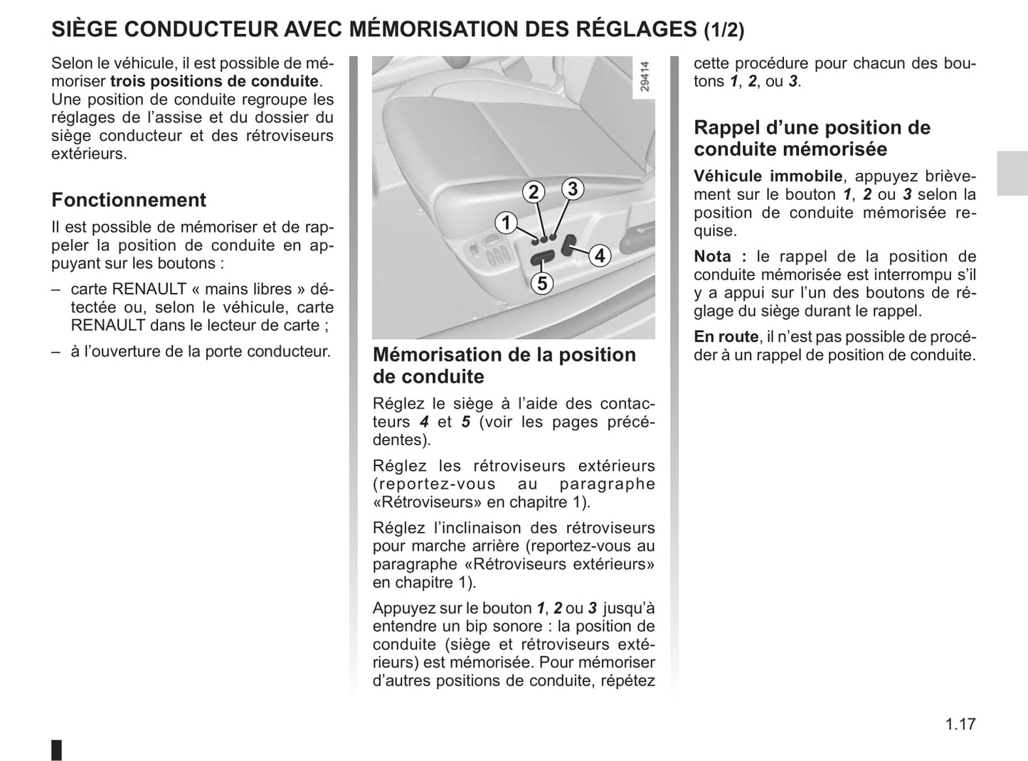 2010-2011 Renault Latitude Owner's Manual | French