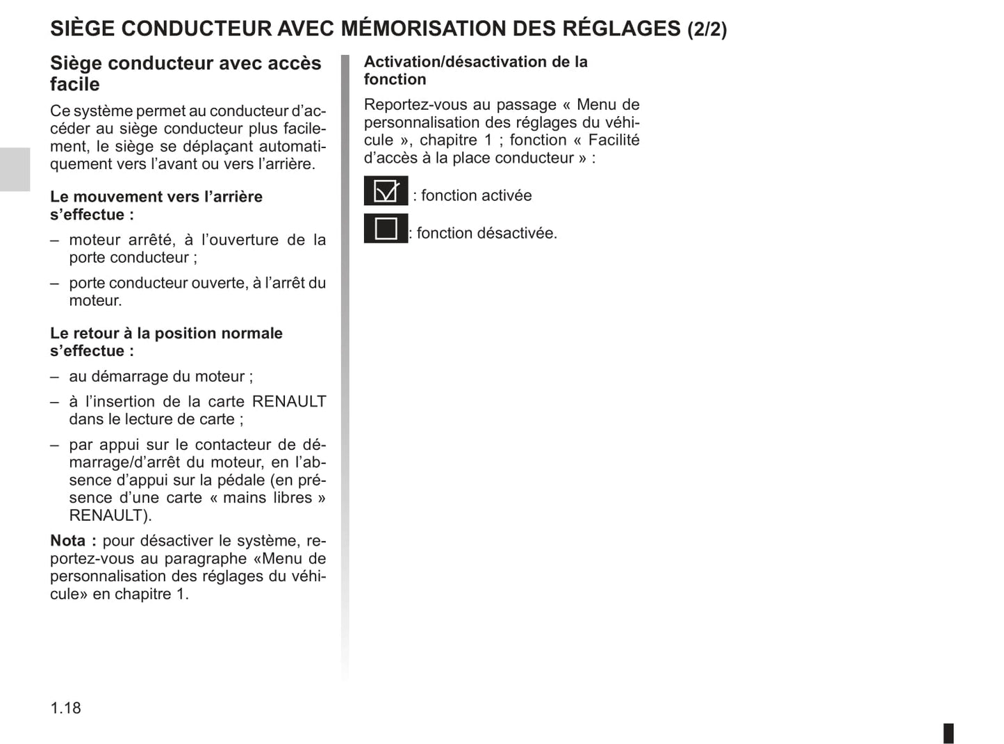 2010-2011 Renault Latitude Owner's Manual | French