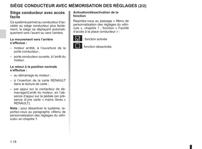 2010-2011 Renault Latitude Owner's Manual | French