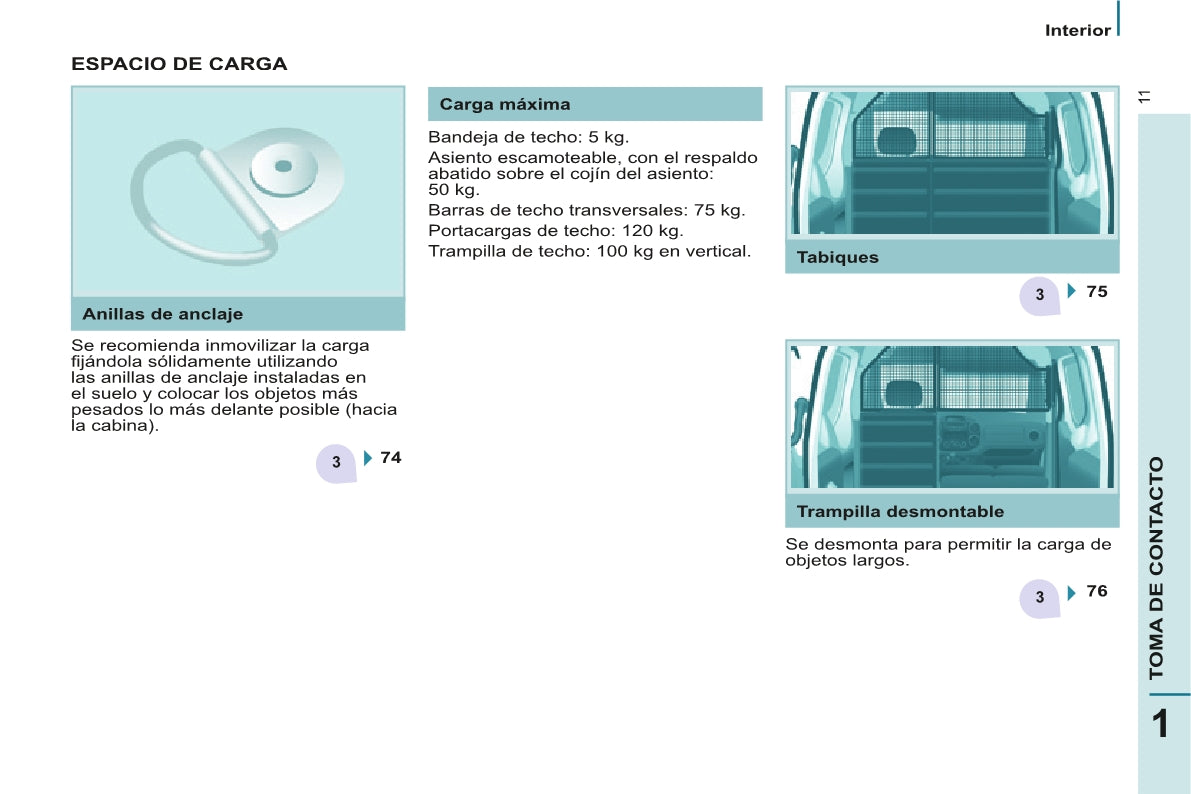 2014-2015 Citroën Berlingo Gebruikershandleiding | Spaans