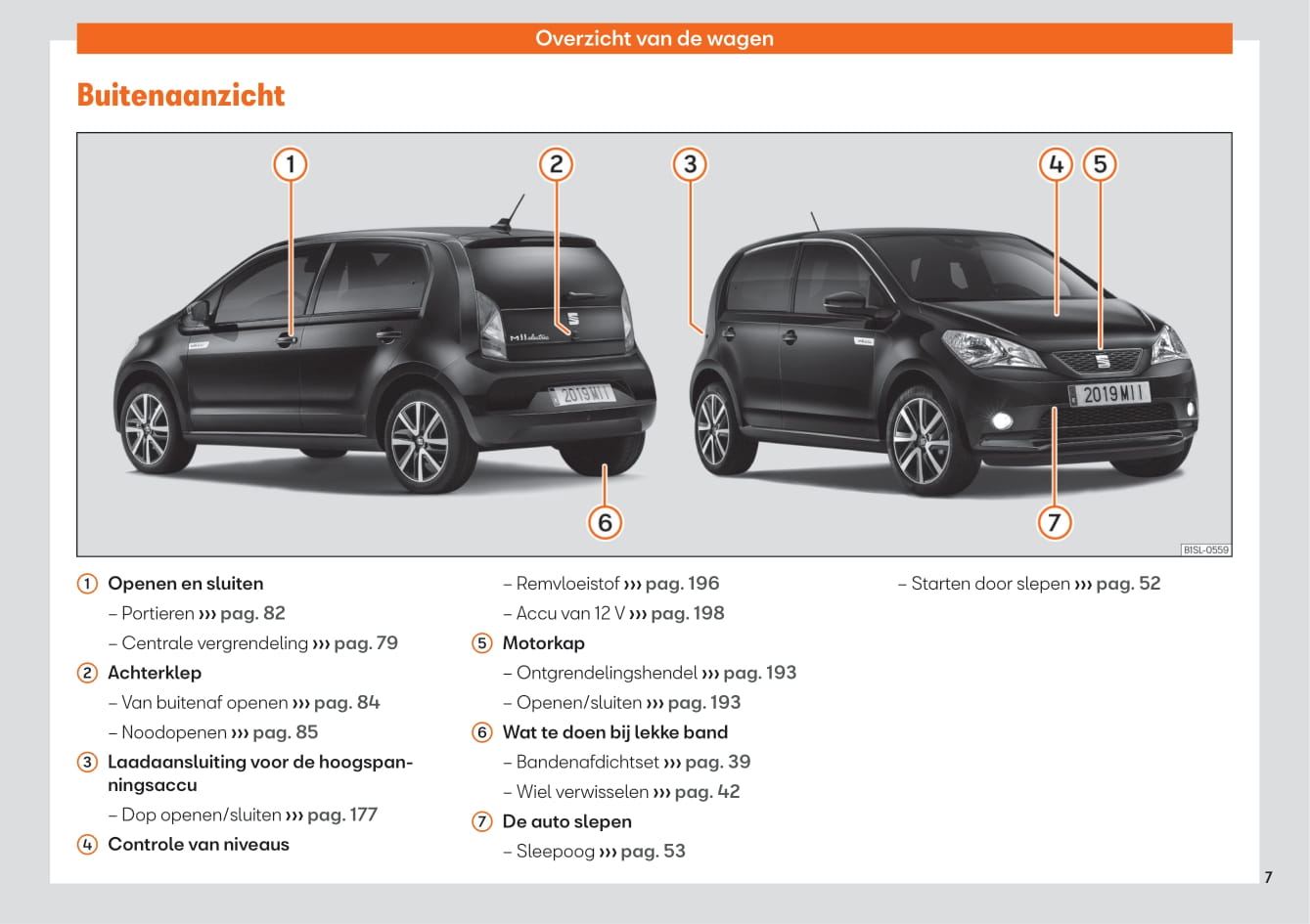 2019-2020 Seat Mii Electric Owner's Manual | Dutch