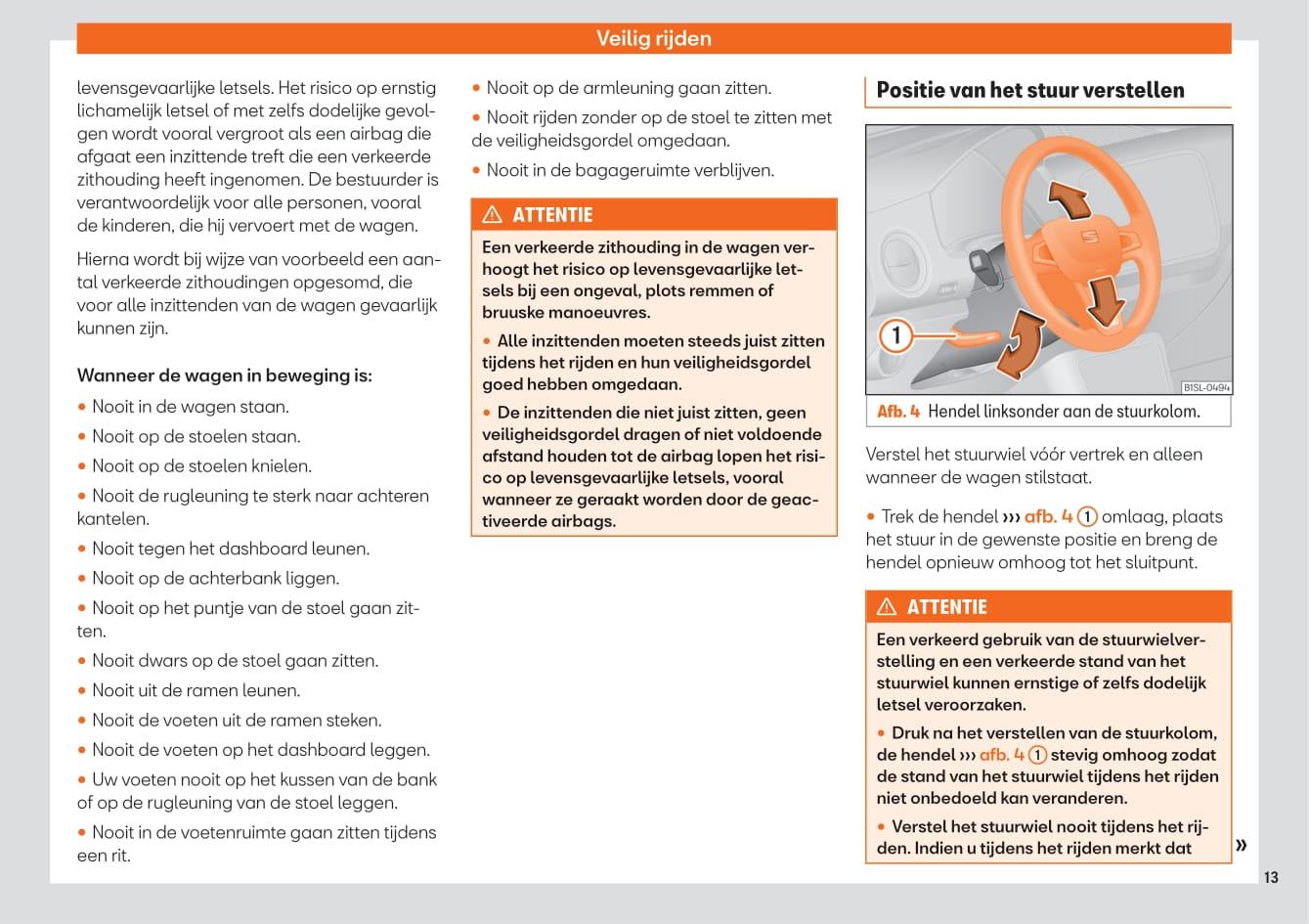 2019-2020 Seat Mii Electric Owner's Manual | Dutch