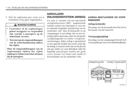 2000-2006 Daewoo Evanda Gebruikershandleiding | Nederlands