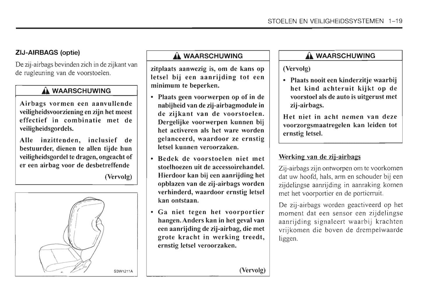 2000-2006 Daewoo Evanda Gebruikershandleiding | Nederlands