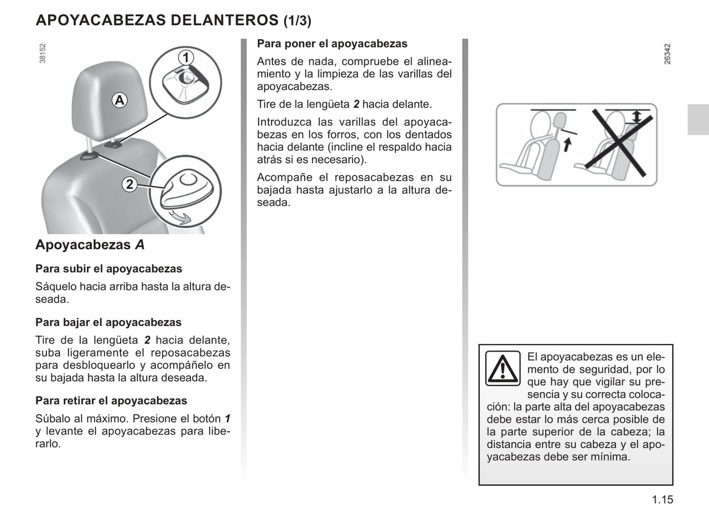 2018-2019 Renault Kangoo Owner's Manual | Spanish