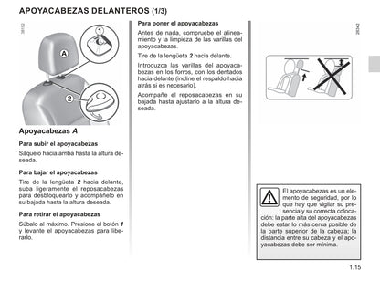 2018-2019 Renault Kangoo Owner's Manual | Spanish