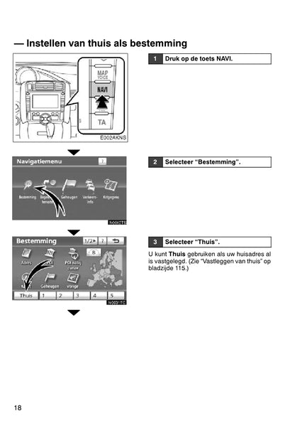 Toyota Verso Navigatiesysteem Handleiding