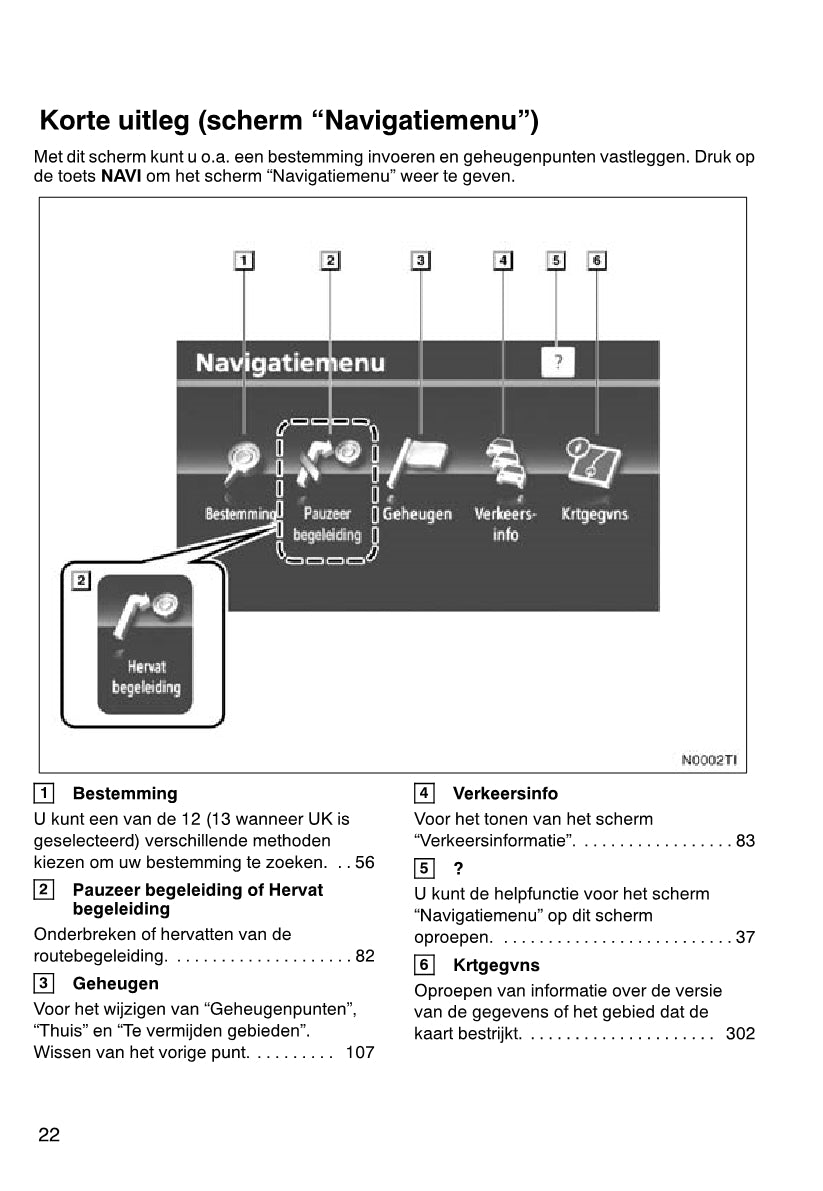 Toyota Verso Navigatiesysteem Handleiding