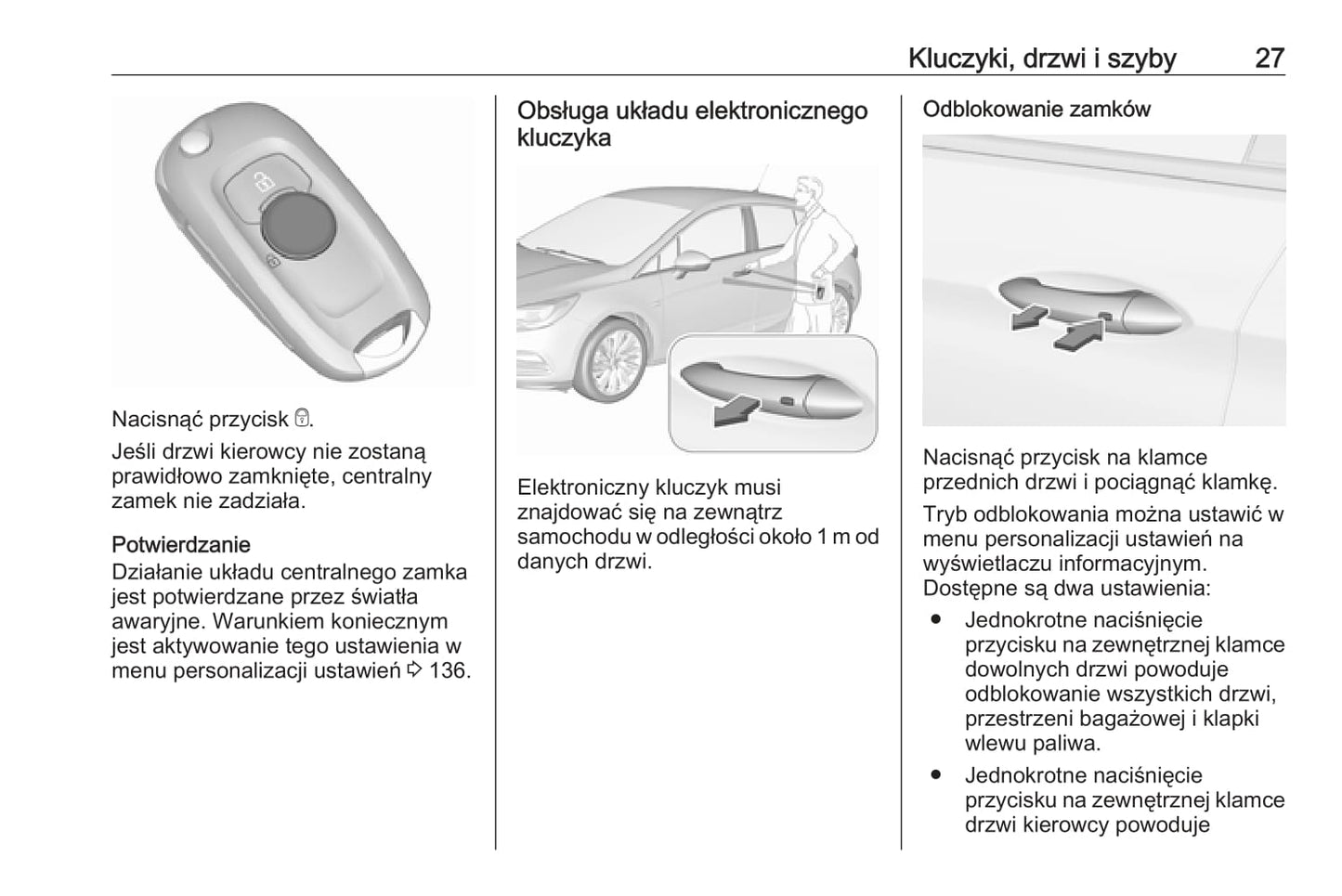 2018-2019 Opel Astra Gebruikershandleiding | Pools