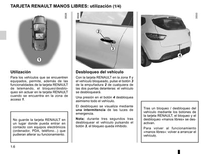 2012-2016 Renault Clio Manuel du propriétaire | Espagnol