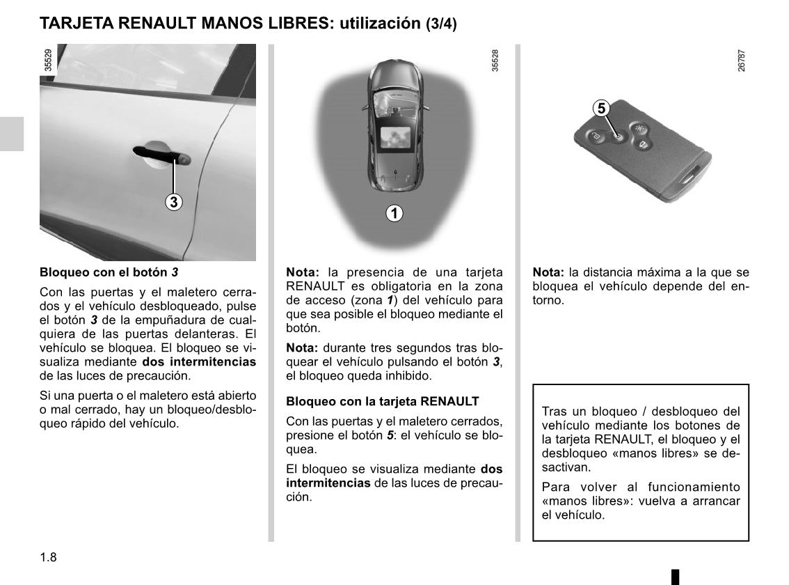 2012-2016 Renault Clio Manuel du propriétaire | Espagnol