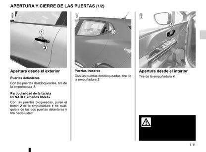 2012-2016 Renault Clio Manuel du propriétaire | Espagnol