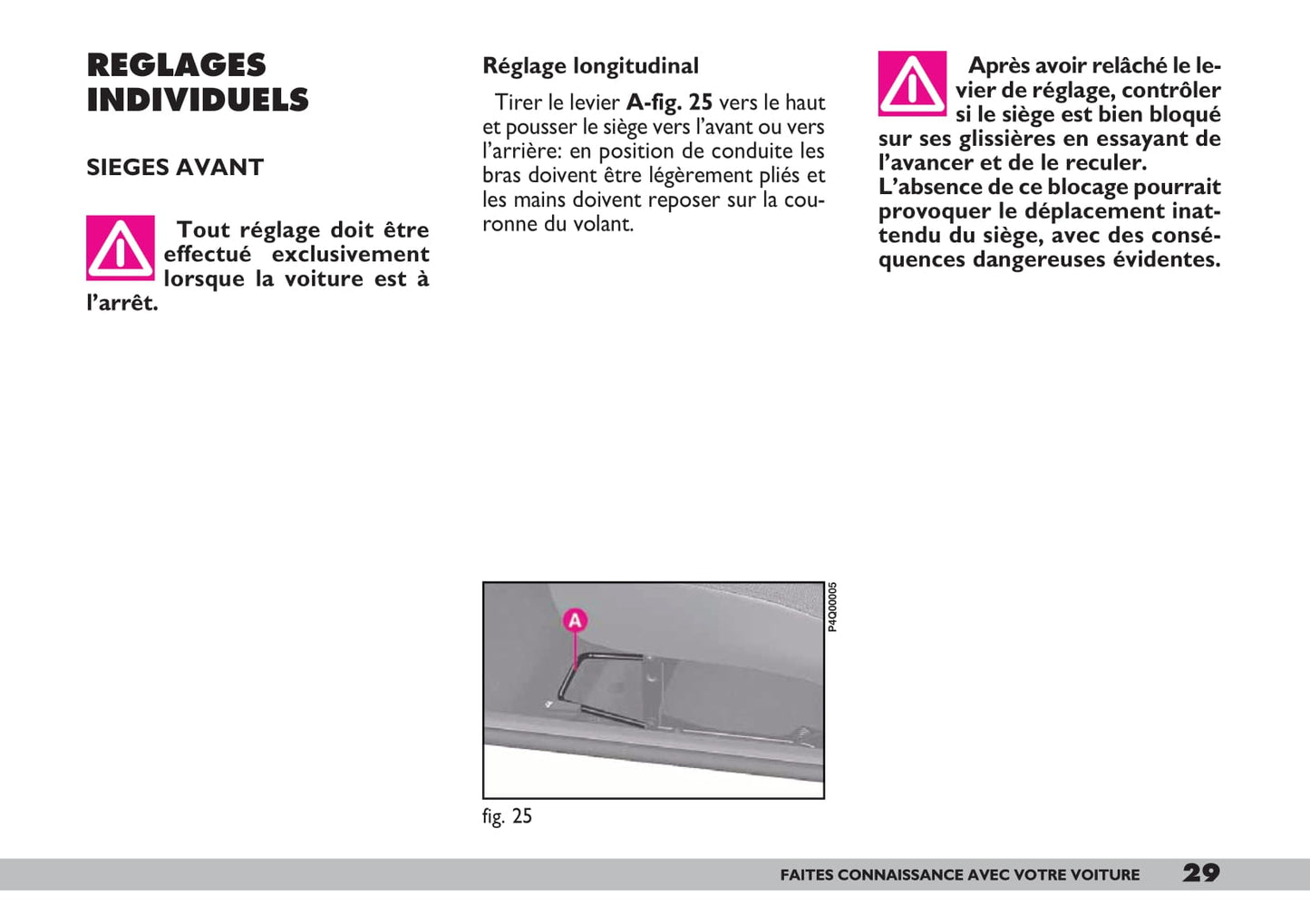 2007-2008 Fiat 600 Owner's Manual | French