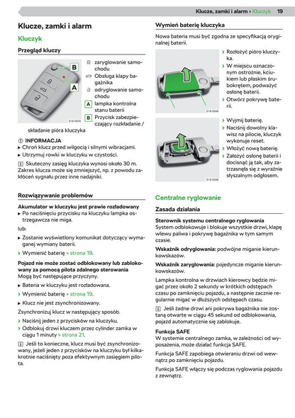 2019-2020 Skoda Kamiq Gebruikershandleiding | Pools