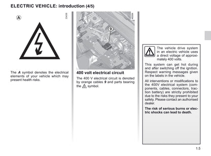 2019-2020 Renault Zoe Owner's Manual | English