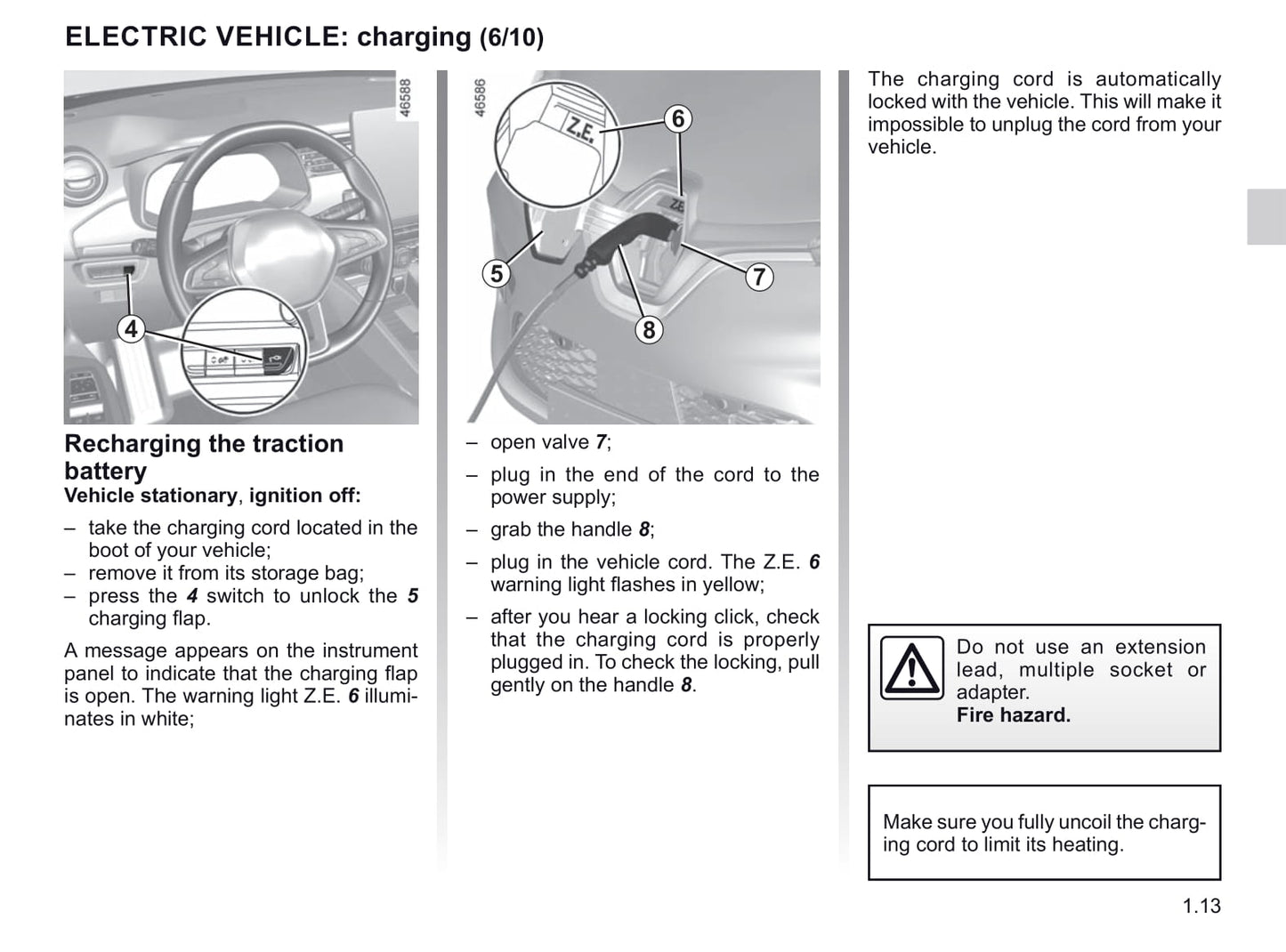 2019-2020 Renault Zoe Owner's Manual | English