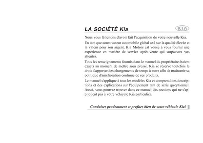 2012 Kia Soul Owner's Manual | French