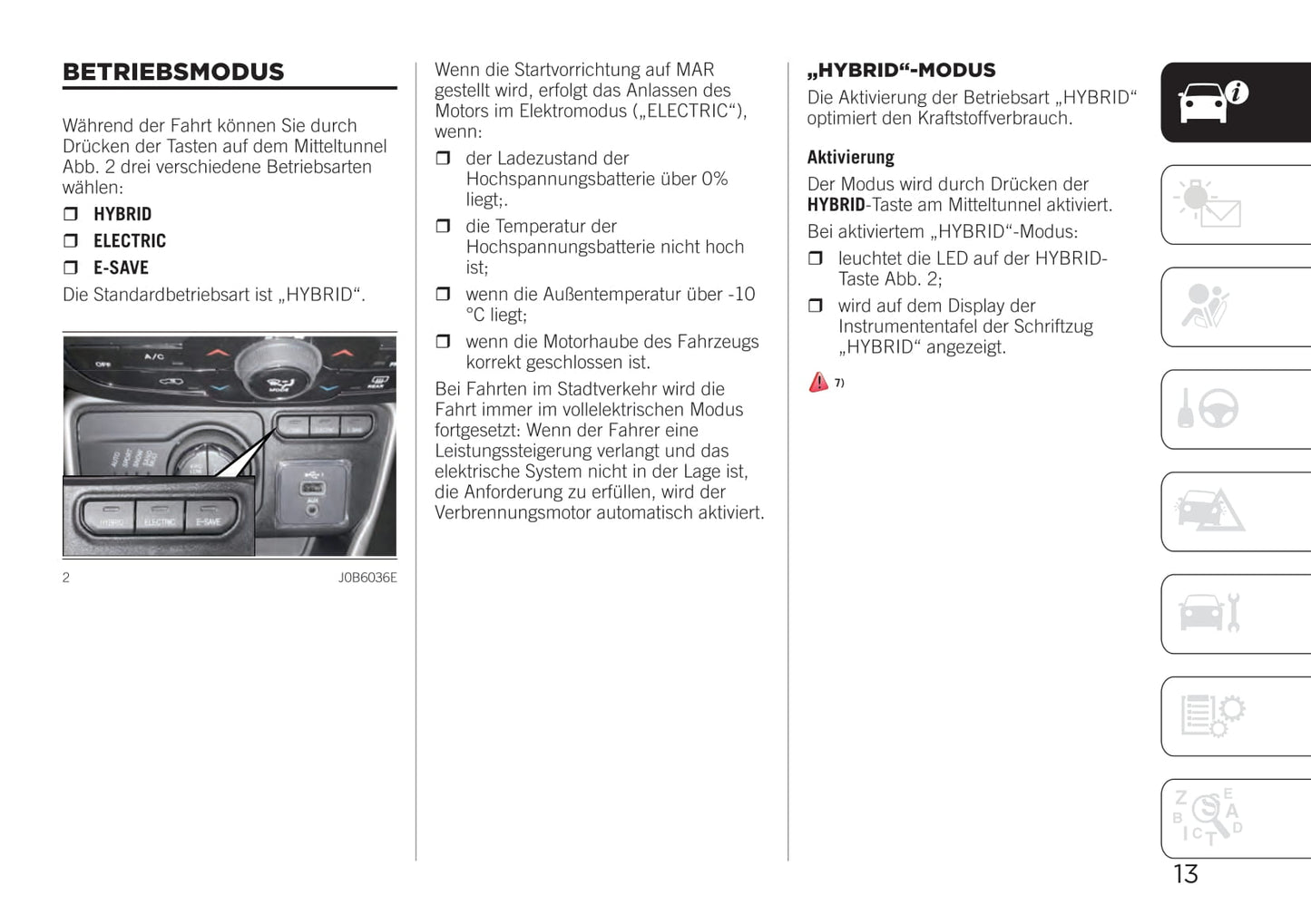 2020-2021 Jeep Compass 4xe Owner's Manual | German