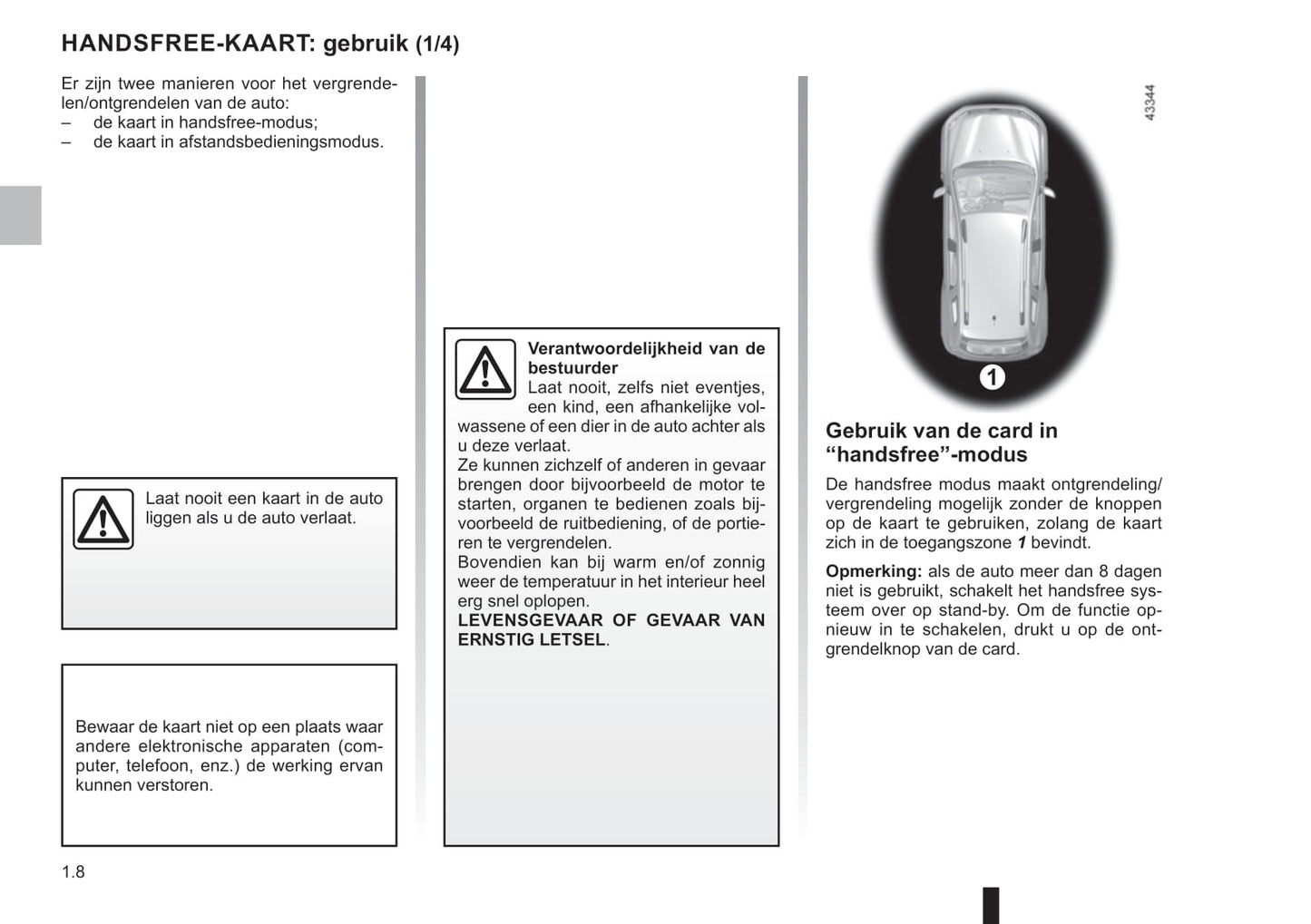 2021-2023 Dacia Duster Owner's Manual | Dutch