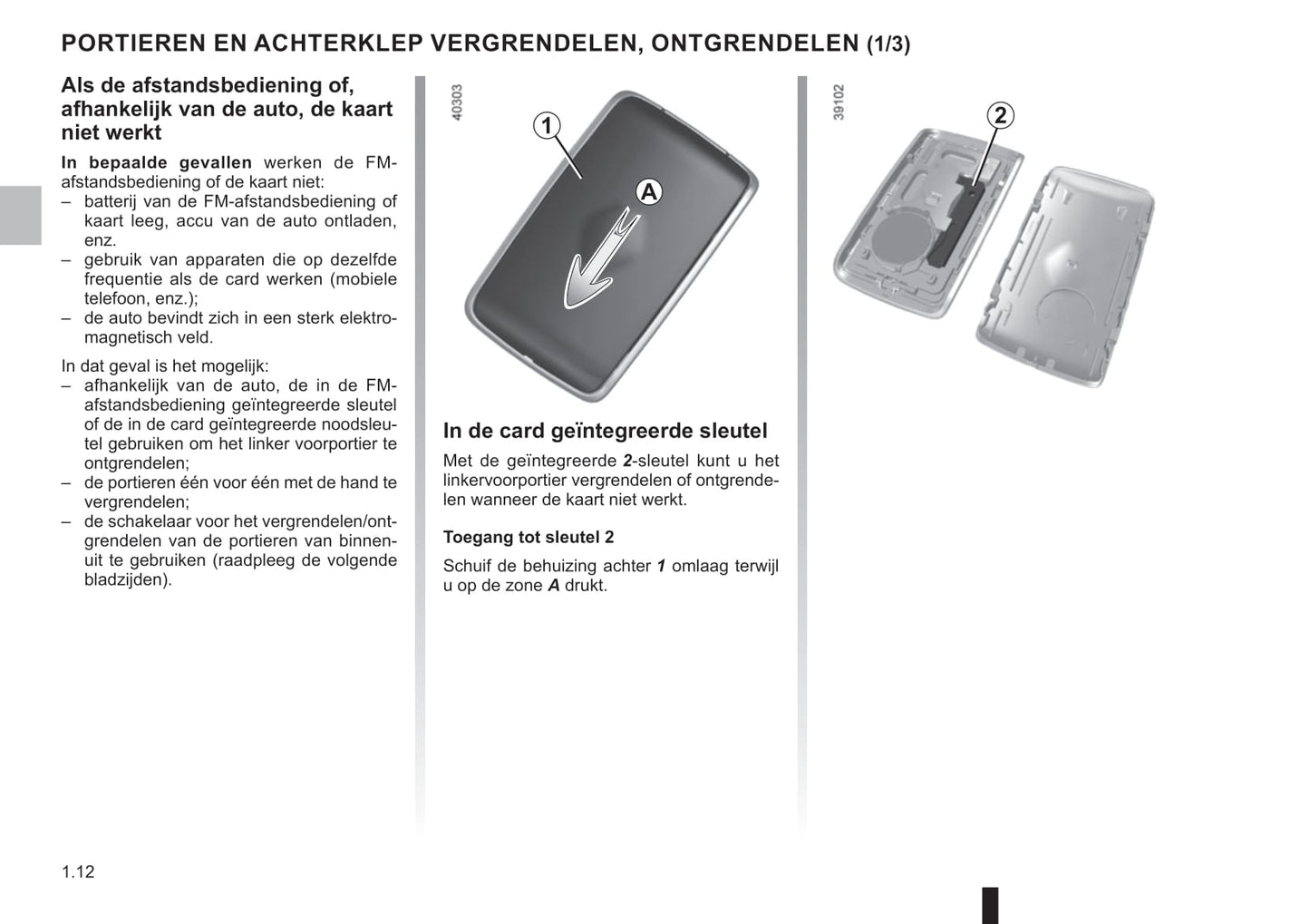 2021-2023 Dacia Duster Owner's Manual | Dutch