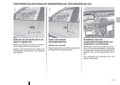 2021-2023 Dacia Duster Owner's Manual | Dutch