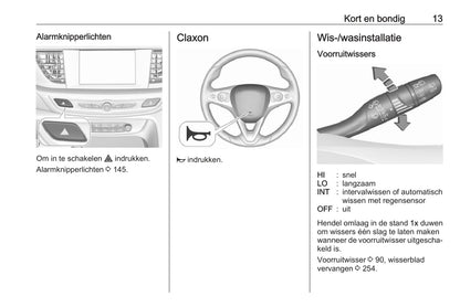 2017 Opel Insignia Gebruikershandleiding | Nederlands