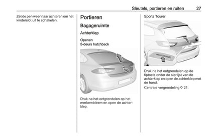 2017 Opel Insignia Gebruikershandleiding | Nederlands