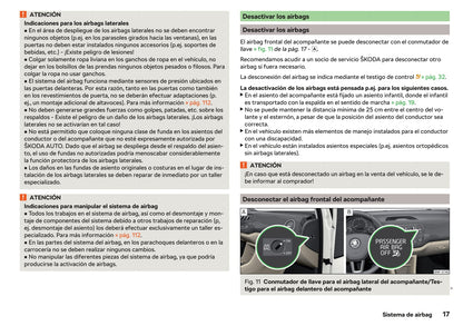 2018-2019 Skoda Citigo Owner's Manual | Spanish