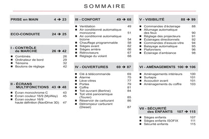 2008-2010 Citroën C5 Manuel du propriétaire | Français