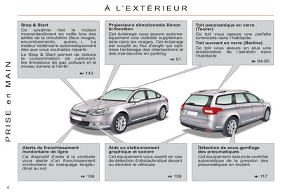 2008-2010 Citroën C5 Manuel du propriétaire | Français