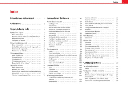 2008-2009 Seat Alhambra Owner's Manual | Spanish