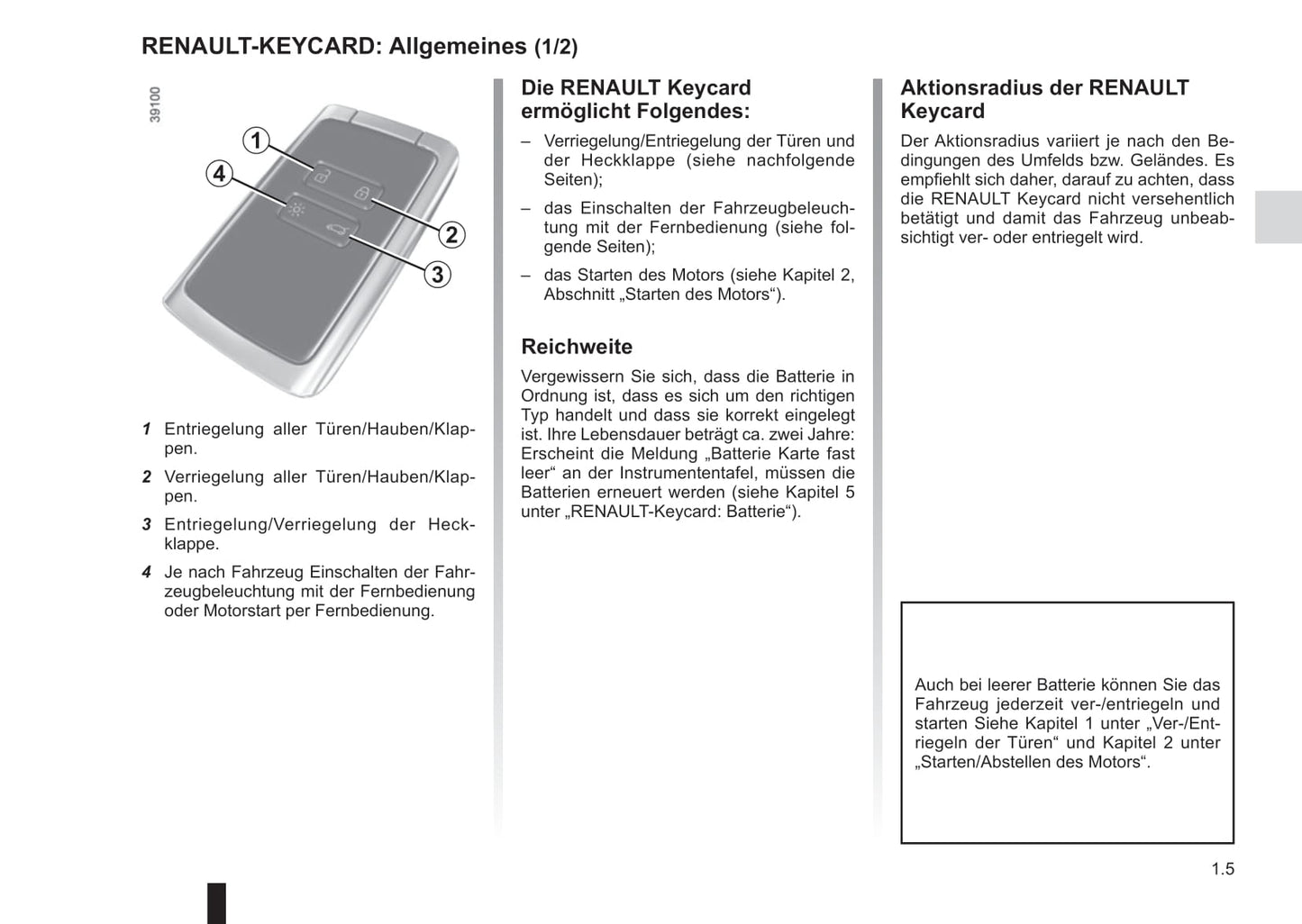 2017-2018 Renault Koleos Owner's Manual | German