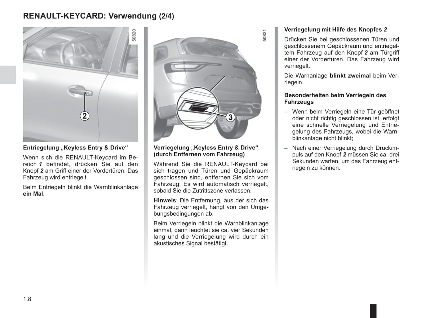 2017-2018 Renault Koleos Owner's Manual | German