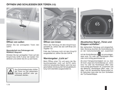 2017-2018 Renault Koleos Owner's Manual | German