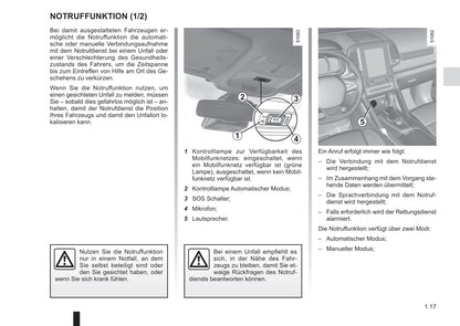 2017-2018 Renault Koleos Owner's Manual | German